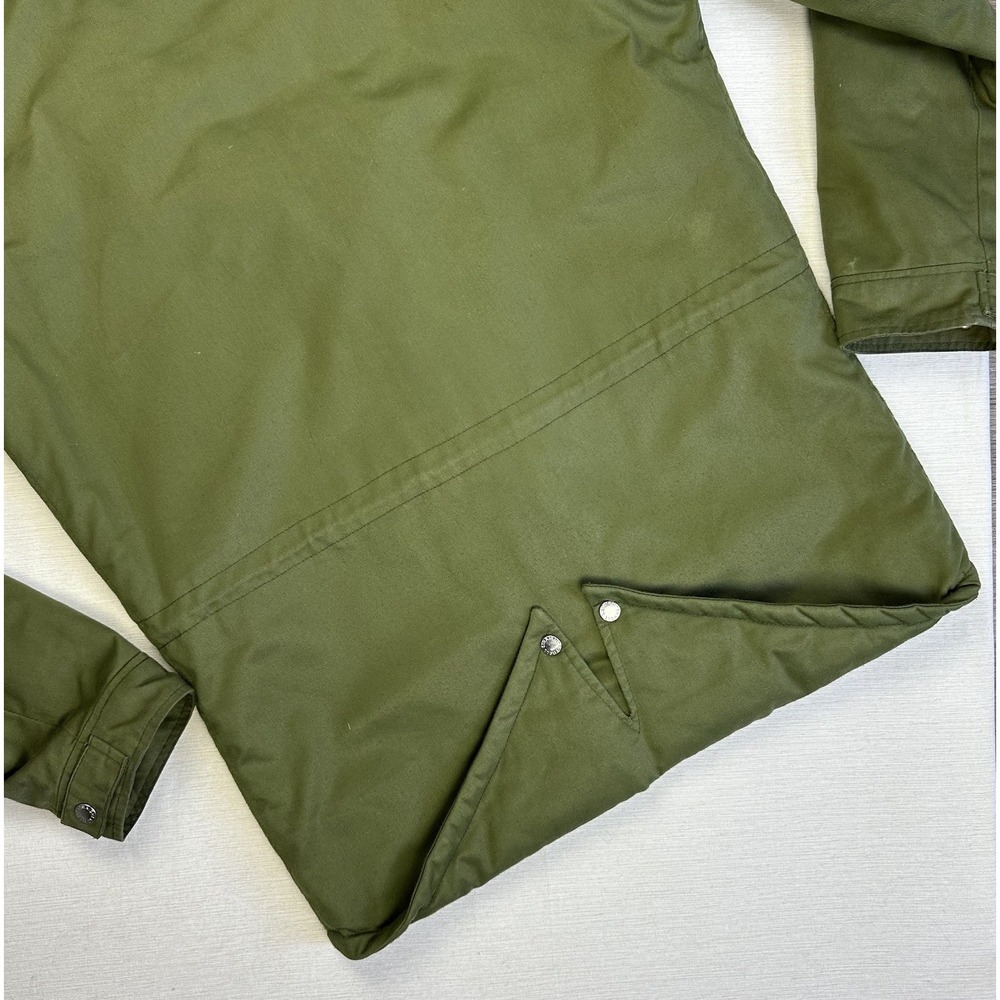 Straight To Hell Hunter Fishtail Parka Jacket Hooded Men L Green Lined Gorpcore - Picture 11 of 11